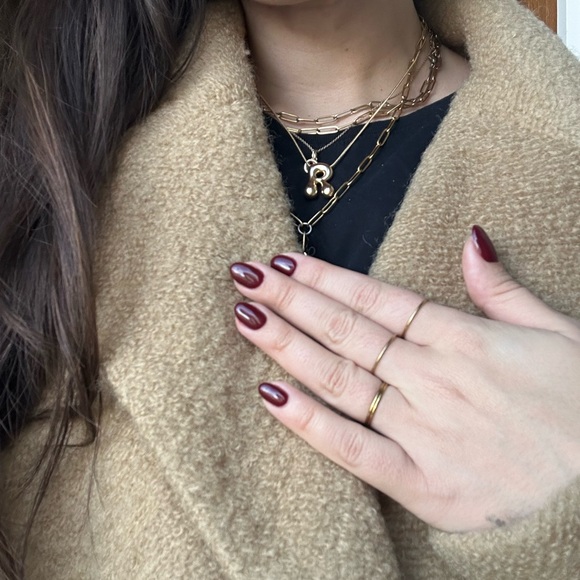 Beige winter coat size Small - Picture 5 of 9